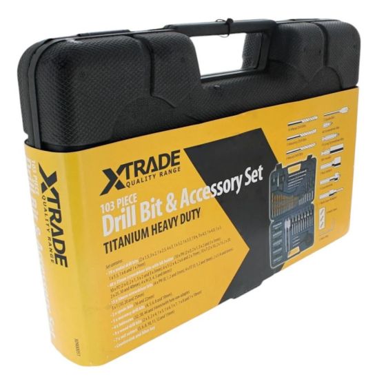 Multi-Material Drilling and Screwdriving Set (103 Piece) - Replaces Bosch 2608594070