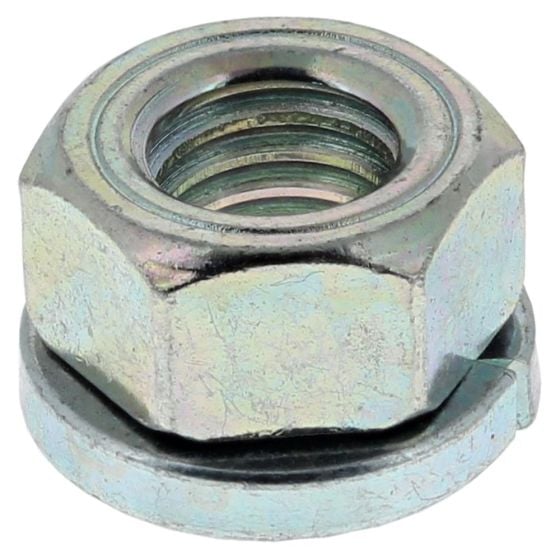 M8 Nut With Spring Washer - Genuine Makita Part - 264018-7