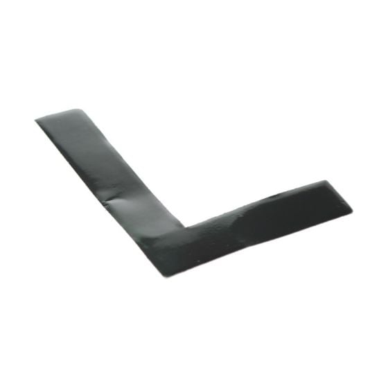 Self Adhesive 80mm Black Digit - Letter L