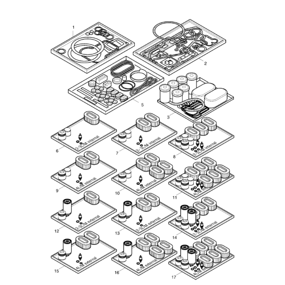 Hatz 2m41 Spare Parts Kits