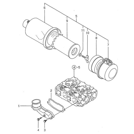 Suction Manifold & Air Cleaner