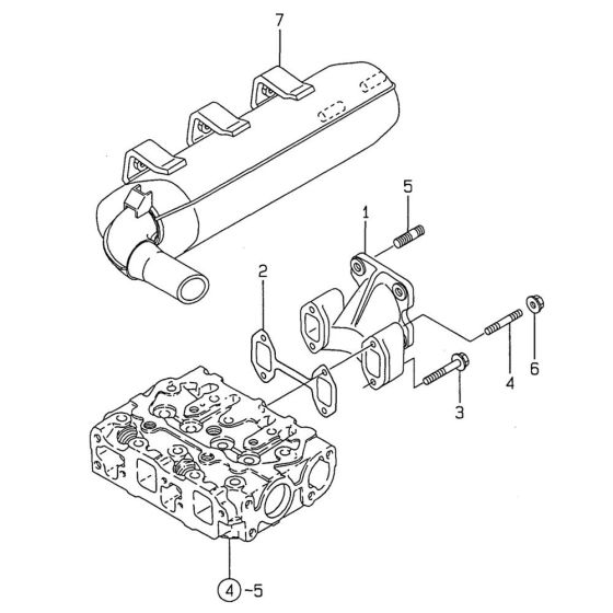 Exhaust Manifold & Silencer