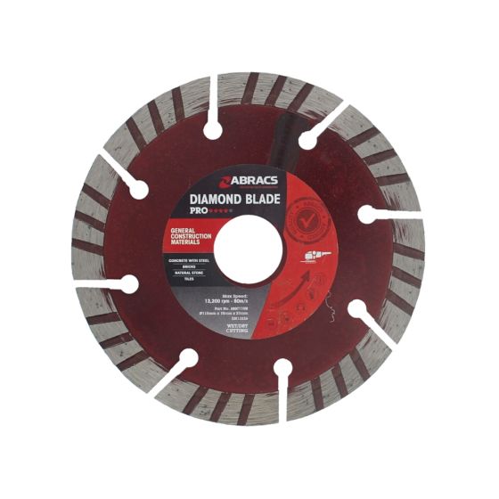 General Purpose Turbo 4.5" (115mm) Diamond Cutting Blade