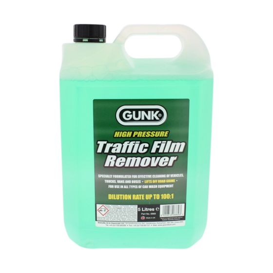 GUNK Traffic Film Remover Concentrate for Pressure Washers - 5 Litre Bottle