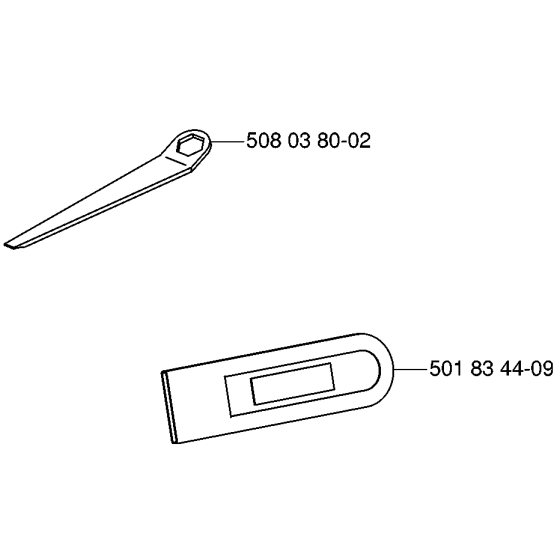 Accessories Assembly for Husqvarna 321 Electric Chainsaws