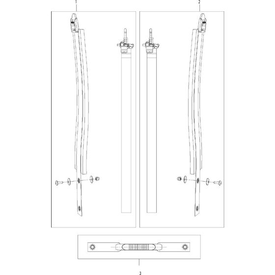 Harness Assembly for Husqvarna 321 S15, 2016-11 Sprayers