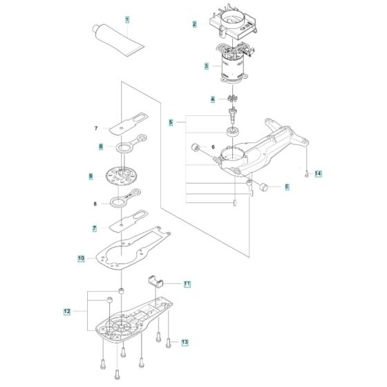 Gears for Husqvarna 322iHD60