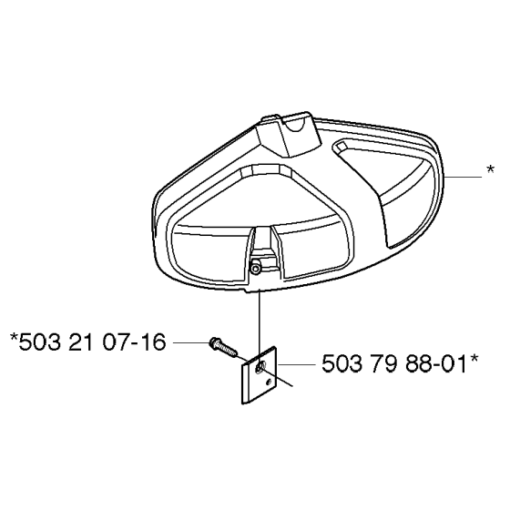 Guards-1 Assembly For Husqvarna 324RX Brushcutter