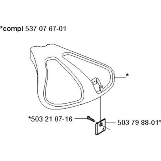 Guards for Husqvarna 325 CX Trimmer/ Edgers