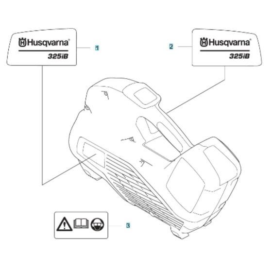 Decals for Husqvarna 325iB