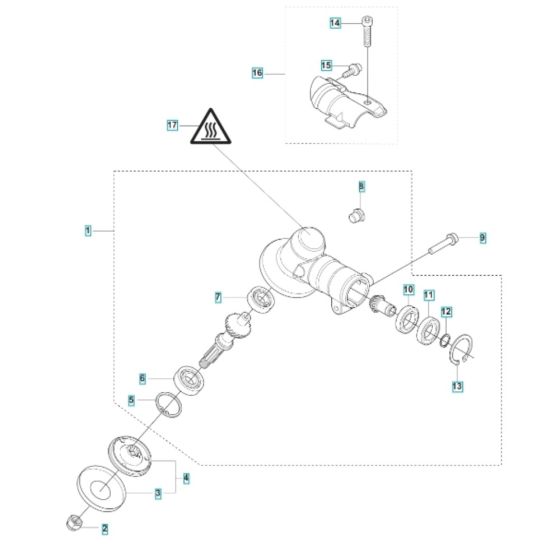 Bevel Gear for Husqvarna 325iL