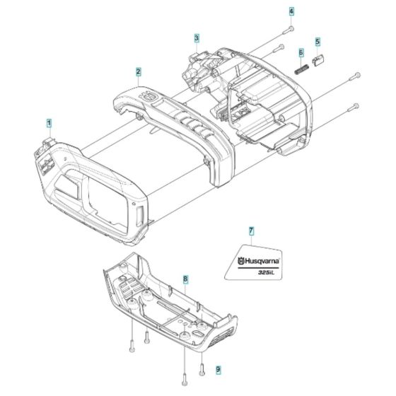 Housing for Husqvarna 325iL