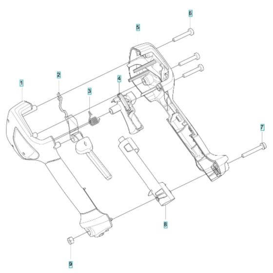 Handle for Husqvarna 325iR