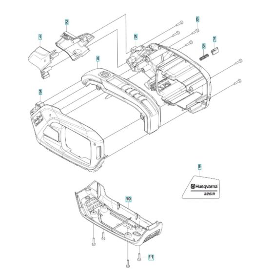 Housing for Husqvarna 325iR