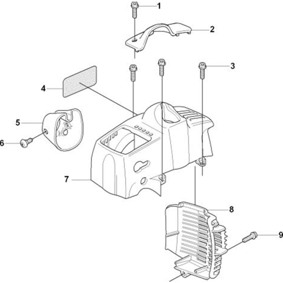 Cover for Husqvarna 325 LDx Trimmer/ Edgers