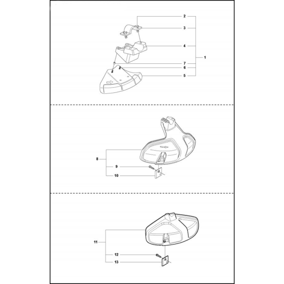 Accessories for Husqvarna 327 LDx Trimmer/ Edgers