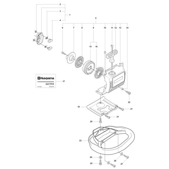 Starter Assembly for Husqvarna