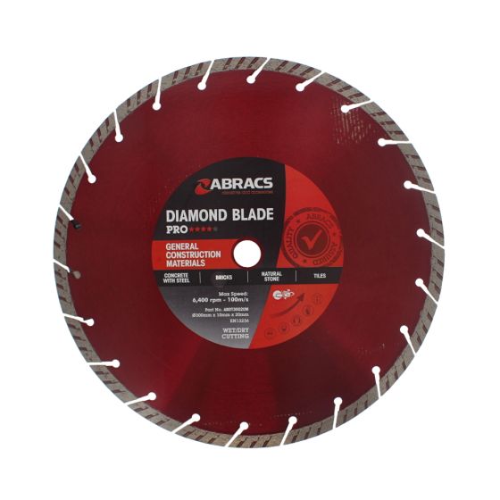 General Purpose Turbo 12" (300mm) Diamond Cutting Blade