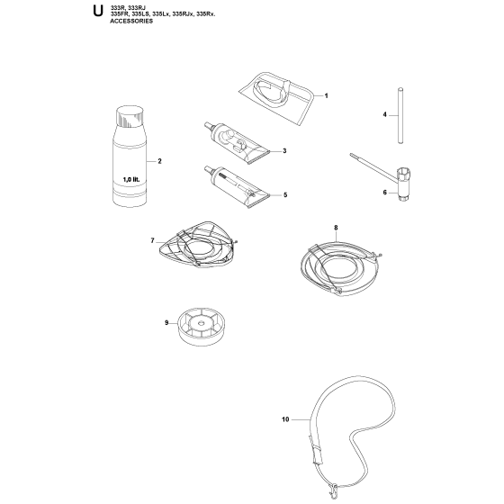 Accessories for Husqvarna 335FR