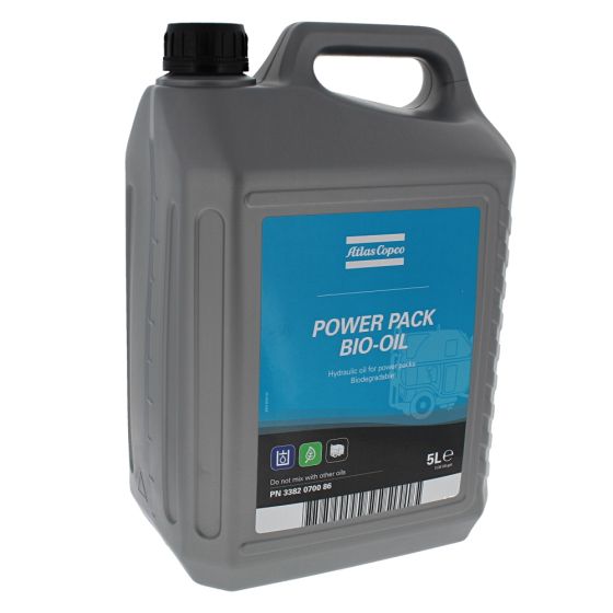 Power Pack Bio-Oil for Atlas Copco, Hydraulic Oil based - OEM No. 3382 0700 86