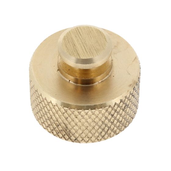 Brass Blanking Cap with Chain