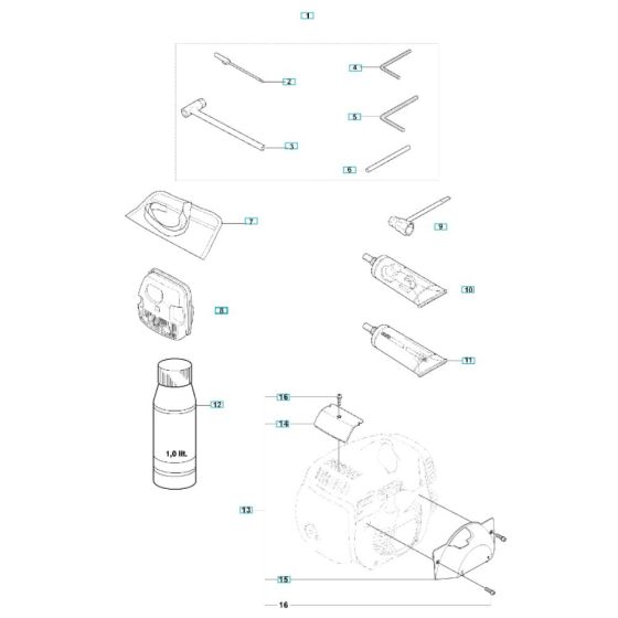Husqvarna 343FRM Accessories