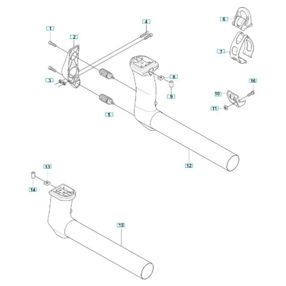 Tower Assembly for Husqvarna
