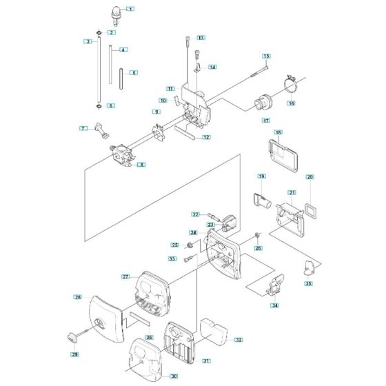 Air Filter for Husqvarna 343FRM