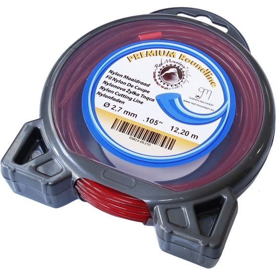 Nylon Strimmer Line 2.7mm Round Section - 11m