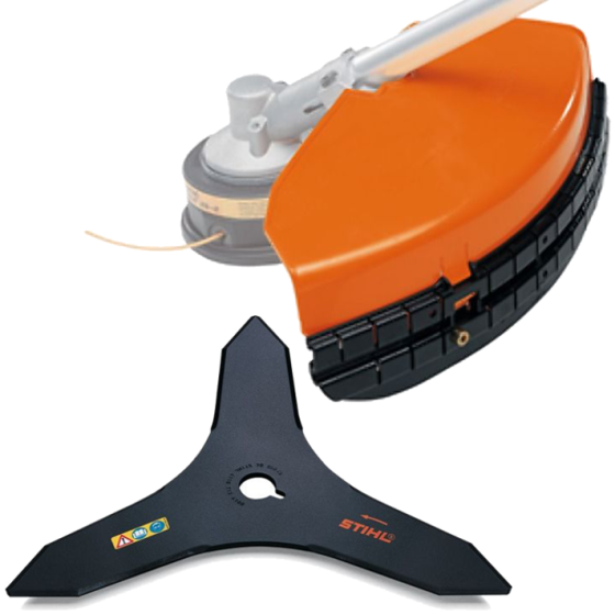 Brush Knife Blade and Guard Kit for Stihl FS310, FS350 Brushcutters