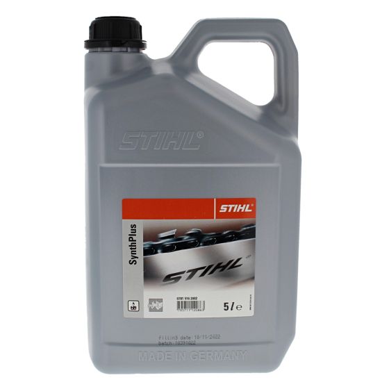 Stihl SynthPlus Chain Oil 5 Litre for Chainsaws - OEM No. 0781 516 2002