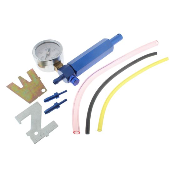 Carburettor Pressure Tester 0.25 MPa with Gauge for Walbro Diaphragm Carburettors