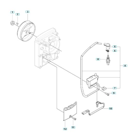 Ignition Assembly for Husqvarna