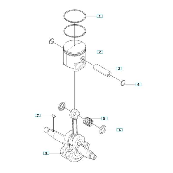 Crankshaft Assembly for 350BF