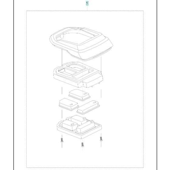 Control Assembly for Husqvarna 350iB
