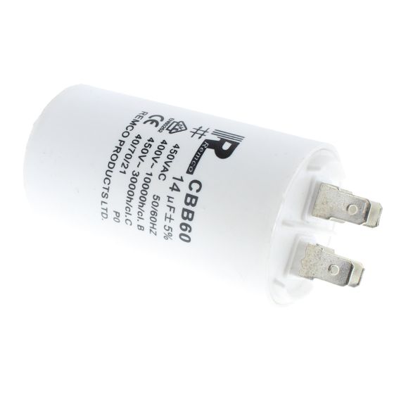 14 UF Capacitor 450 Volt 50/60Hz (D: 35mm, L:70 mm)