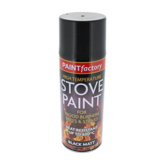 High Temperature Black Spray Paint - 400ml