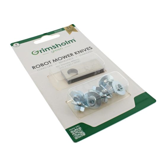Blade Set for Honda Miimo Robotic Mowers (Pack of 9) - Replaces OEM No. 72511 VP7 915