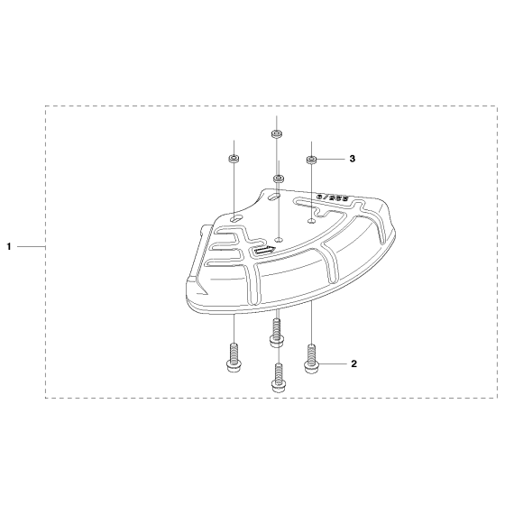 Accessories-2 Assembly For Husqvarna 355FRM Brushcutter