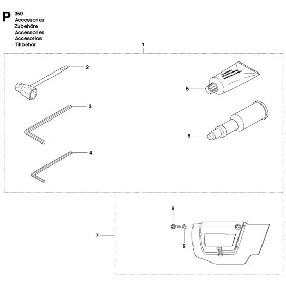 Accessories For Husqvarna 359 Chainsaw 