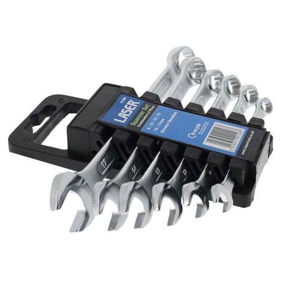 Metric Combination Spanner Set 8 - 17mm - 6 Piece