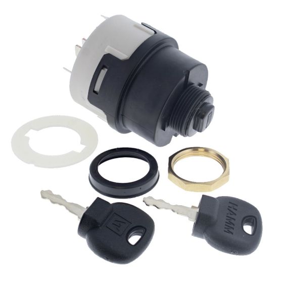 Ignition Switch for Hamm HD8 - HD10C (H170) Twin Drum Roller - OEM No. 380296