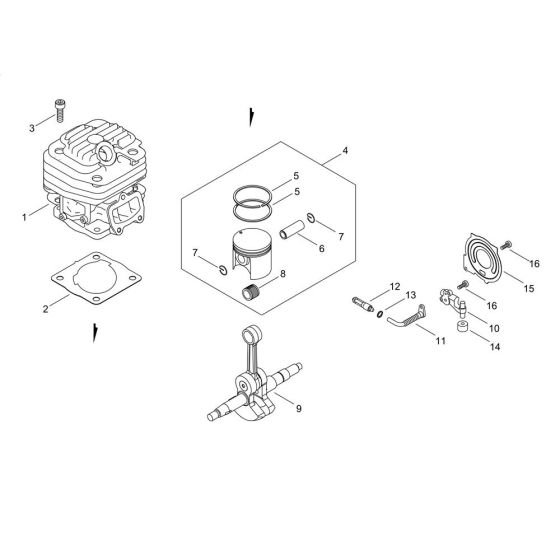 Shindaiwa 390SX Parts