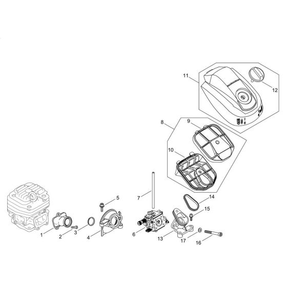 Air Cleaner & Carburettor