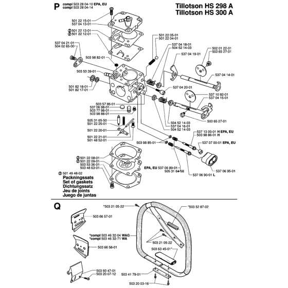 Carburetor Assembly For Husqvarna 395XP Chainsaw 