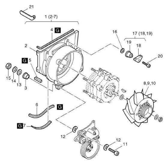 Blower for Hatz 3M41