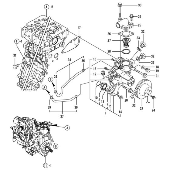 Cooling Water System Assembly