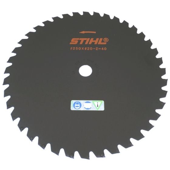 Stihl Chisel Tooth Circular Saw Blade 250-40 - 4000 713 3806