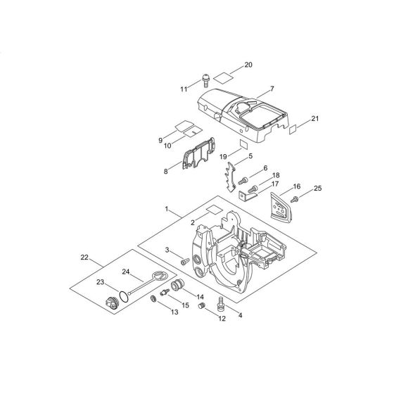Engine Cover for Shindaiwa 402S