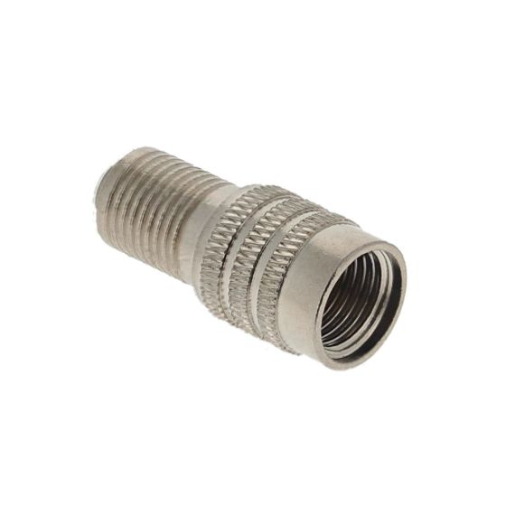 Metal Tyre Valve Extension Ribbed 22mm (Not Threaded)